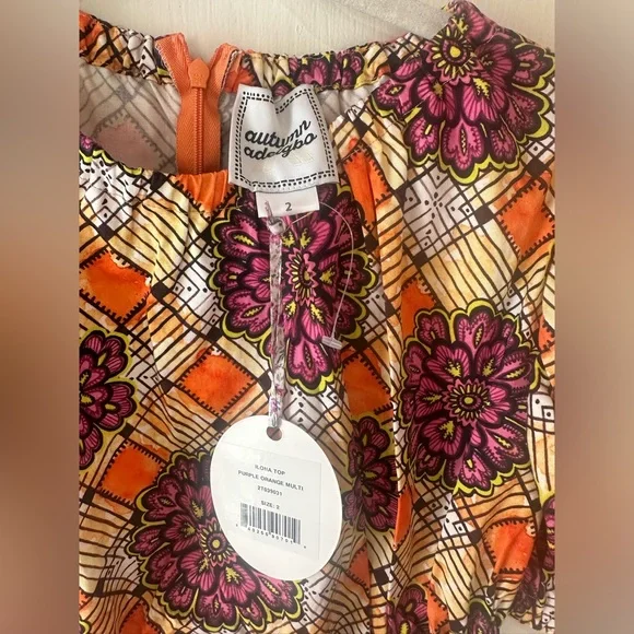 Autumn Adeigbo Ilona Blouse NWT - Picture 5 of 7